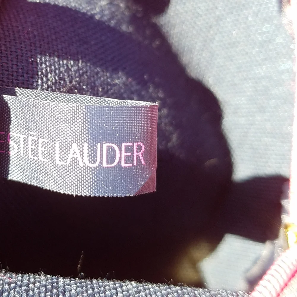 Estee Lauder Pink Blue Makeup Bags